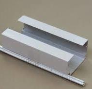 Карниз алюминиевый с поворотным стержнем